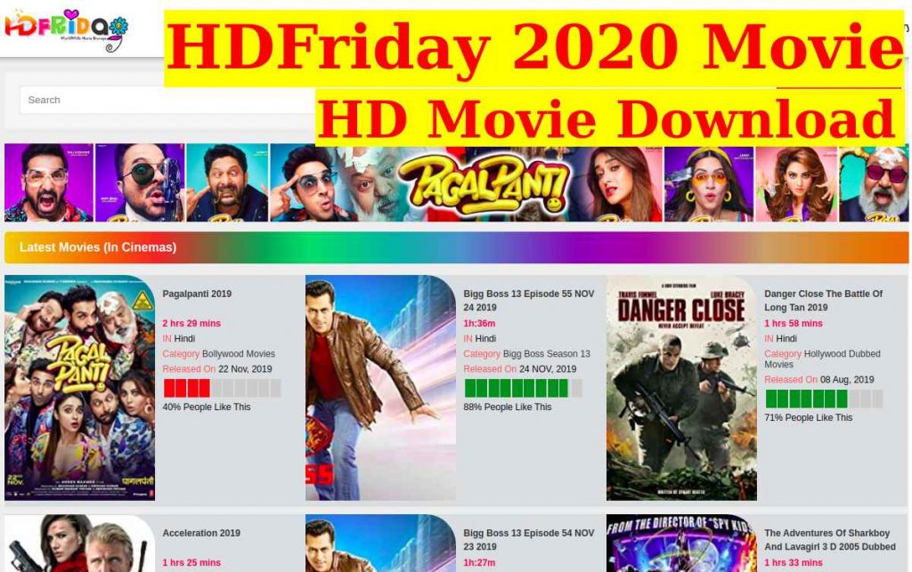 The Best Platform To Reveal Your Target Movies - Hdfriday