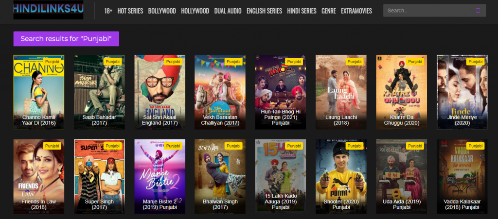 Home Page of Hindilinks4u – Stream And Download The Films That Recently Released