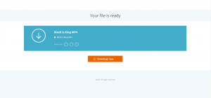 Movies4u Download page