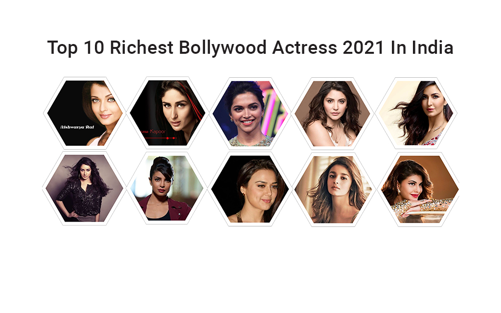 Top 10 Richest Bollywood Actress 2021 In India