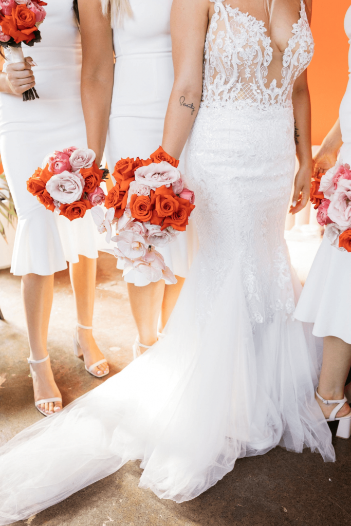 elegant lace bridal gowns